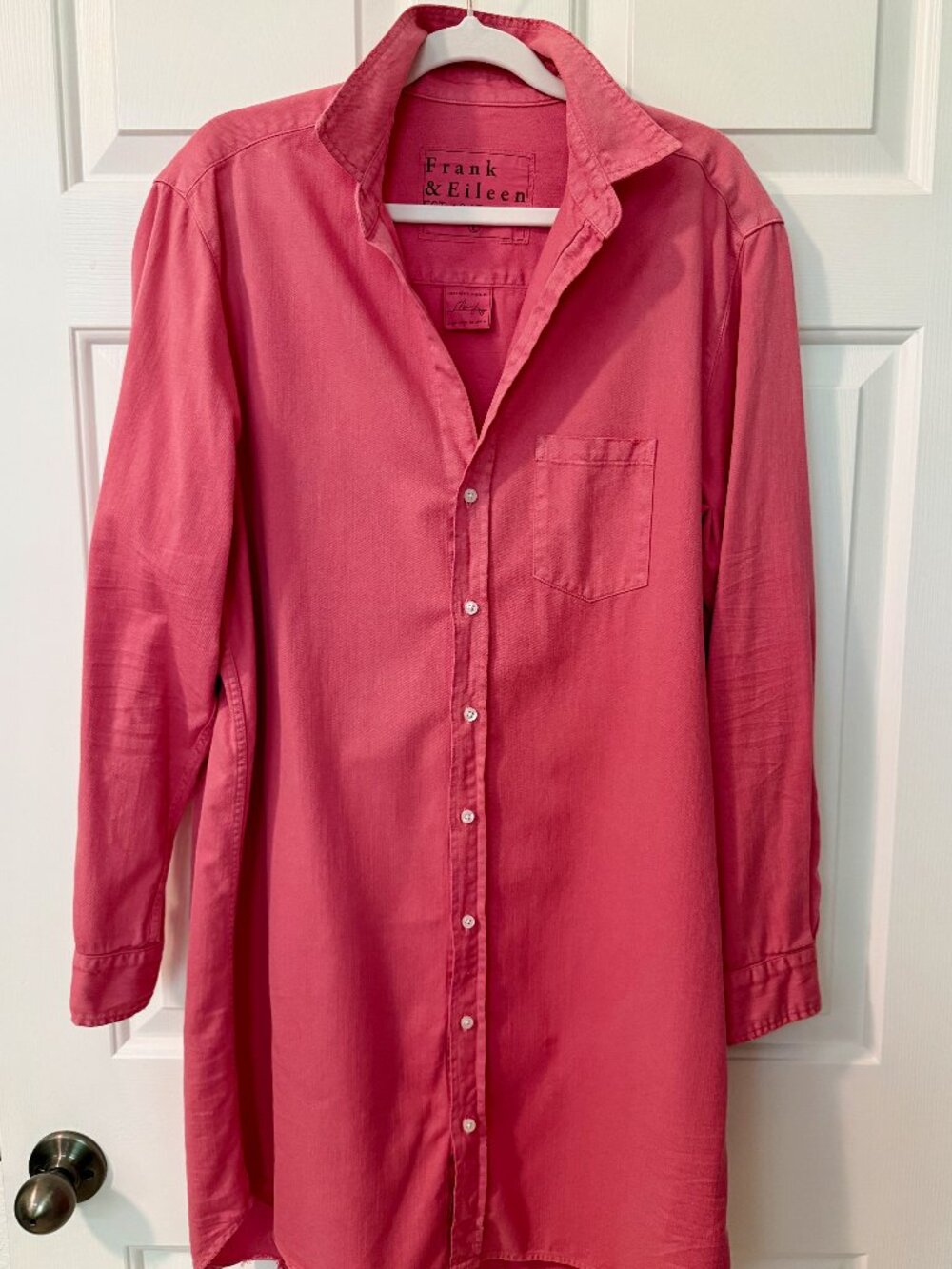 Frank & Eileen MARY Watermelon, Famous Denim Dress - Size L